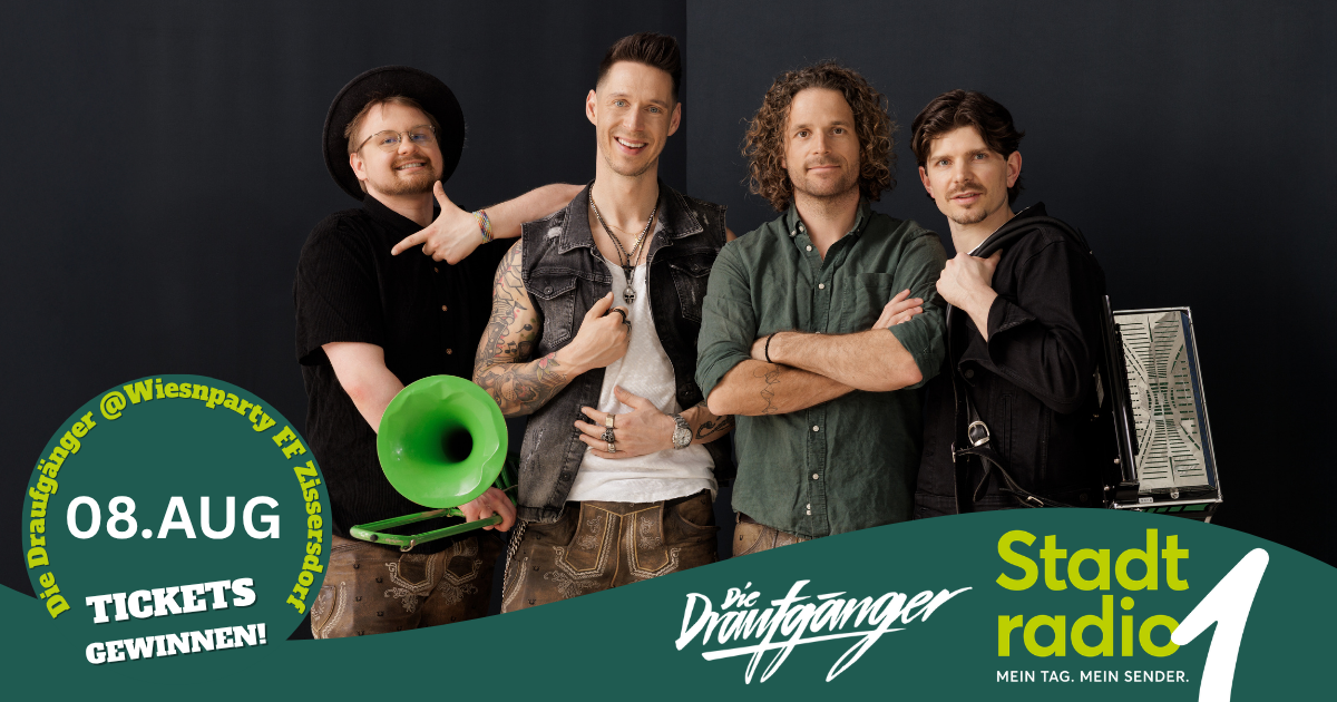 Gewinne 2x1 Tickets für die Wiesnparty der FF Zissersdorf mit „Den Draufgängern“!
