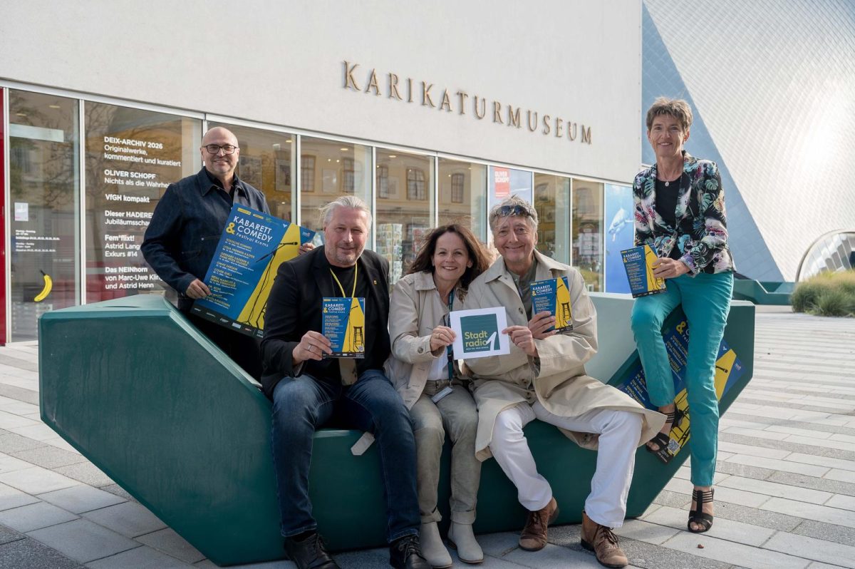 Lachen als beste Herbst-Medizin: Das Kabarett- und Comedyfestival Krems 2026 startet durch!