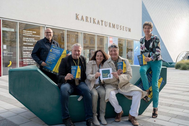 Lachen als beste Herbst-Medizin: Das Kabarett- und Comedyfestival Krems 2026 startet durch!