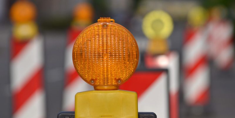 B33 bei Rossatzbach nach Felssturz wieder frei!