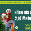 Das Stadtradio 1 bringt heuer den Christbaum!